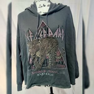 Torrid Def Leppard Hoodie Sweatshirt Size 3